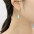 Weiya Cross-Border Foreign Trade New European and American Simple Elegant Water Drop Earrings Earrings Personality All-Match Crystal Female Stud Earrings