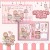 Primary and Secondary School Students Journal Book Cute Cartoon Stationery Set Girl's Heart Tape Stickers Gift Bag Student Gift