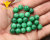 Factory Wholesale Natural Jade Scattered Beads Green Green Dry Green round Beads Buddha Beads Bracelet DIY Ornament Accessories Beads Accessories