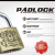 Safety Padlock Household Box Cabinet Security Lock Zinc Alloy Big Iron Gate Padlock Vintage Carved in Stock