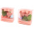 Boxed Jelly Sponge Puff Fan-Shaped Small House Wet and Dry Dual-Use Cotton Puff Cosmetic Egg Cushion BB Cream Puff