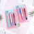 Folding Eye-Brow Knife Nail Polishing Nail File Easy to Color Eyebrow Pencil Lip Brush Suit