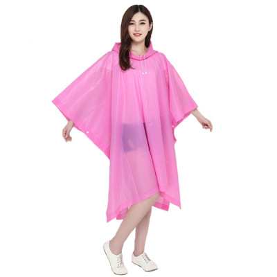Non-Disposable Riding Poncho Raincoat Adult Hooded Raincoat Bicycle Poncho Rainproof Cloak Outdoor Travel