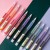 Snow White T16 Color Quick-Drying Gel Pen Straight Liquid Ballpoint Pen Student Exam Multi-Color Ball Pen 10 Color 0.5 Syringe