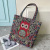 Wholesale Korean Style Cute Printed Cartoon Canvas Bag Handbag Mummy Hand Bag Large Capacity Shopping Bag Women's Bag