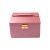 Jewelry Box Three-Layer Jewelry Ear Stud Necklace Ring Storage Box Portable Jewelry Box Cross-Border Amazon New