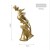 Silent Gold Abstract Crafts Creative Nordic Sculptured Ornaments Vintage Office Living Room Decorations Gift