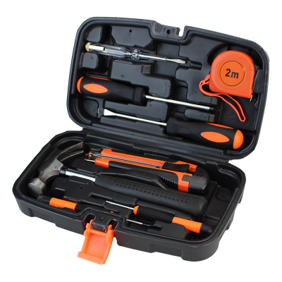 Hardware Kits Manual Toolbox Household Hardware Combination Gift Tools 9-Piece Set 002-8
