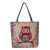 Wholesale Korean Style Cute Printed Cartoon Canvas Bag Handbag Mummy Hand Bag Large Capacity Shopping Bag Women's Bag