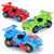 Cross-Border Electric Universal Dinosaur Deformation Robot Chariot Rotating Car Light Music Stall Toy Wholesale