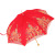 Red Umbrella Wedding, Marriage Wedding Umbrella Lace Embroidery Chinese Wedding Long Handle Umbrella Vintage Wedding Umbrella Bride Umbrella