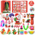 Cross-Border New Christmas Book Countdown Blind Box Christmas Tree Decorations Pendant Children's Holiday Gifts Decompression Toy