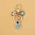 Spaceman Alloy Key Ring Pendant Graduation Season Souvenir Small Gift Student Graduation Prize Gift Key Chain