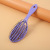 Amazon Arc Hollow Oval Comb Candy Color Vent Comb Fluffy Shape Hairdressing Hair Curling Comb Household Styling Hairbrush