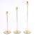 Wholesale Tass Candlestick Simple Golden Iron Candlestick Candle Cup Living Room Decoration Romantic Candlelight Dinner Decoration