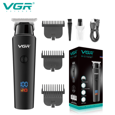 VGR V-937 Professional USB Charging Electric Hair Trimmer Cordless Barber Hair Clipper for Men with LED Display