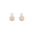 New Sterling Silver Needle Super Fairy Mori Style Geometric Pearl Earrings Korean High Sense Ethereal Design Earrings Fashion