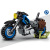 Compatible with Lego Building Blocks Harley Motorcycle Motorcycle Model Children Educational Assembly Toy Kawasaki Boys Gift