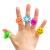 Luminous Toy Student Creativity Gift Funny Flash Ring Flashing Finger Light Night Market Stall Supply Small Gift