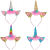 New Unicorn Luminous Headband Ball Birthday and Holiday Party Headdress Luminous Headband Children's Toy Stall Goods