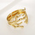 European and American Bracelet Women Wholesale Large Metal Fashion, Personalized and Exaggerated Irregular Branches Gold Plated Source Factory Ornament