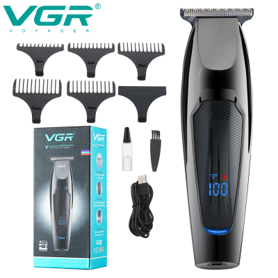 Professional VGR Rechargeable T Shape Blade Balding best Hair Trimmer with LCD display V-070