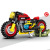 Compatible with Lego Building Blocks Harley Motorcycle Motorcycle Model Children Educational Assembly Toy Kawasaki Boys Gift