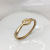 Knotted Bracelet Wholesale Cross-Border Foreign Trade Export Simple Personality Stall Hot Supply Korean Simple Gold Jewelry