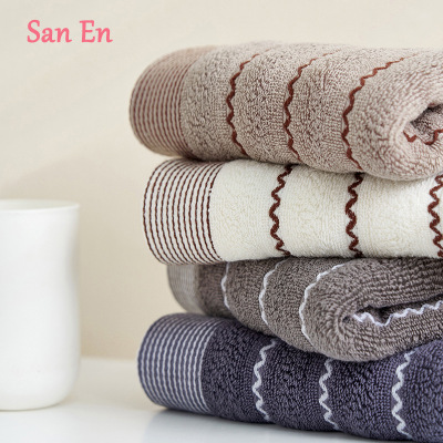 Xinjiang Cotton Towel Factory Wholesale Water-Absorbing Cotton Face Towel Adult Couple Washing Face Bath Towel Home Daily Use