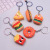 Candy Toy Keychain Western Restaurant Small Gift French Fries Donut Hamburger Kindergarten Children's Toy Reward Gift