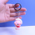 Cute Animal Keychain Elephant Duck Little Creative Gifts Capsule Toy Claw Machine Doll Schoolbag Keychain Pendant