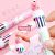 Multi-Color Cartoon Ballpoint Pen for Students with Press Type 10 Colors Color Multi-Function Ballpoint Pen School Stationery Gift