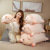 Cute Pig Plush Toy Lying Doll Bed Doll Super Soft Ragdoll Female Birthday Gift Cushion Wholesale