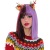 2022cosplay Party Holiday Color Multi-Color Optional Christmas Halloween European and American Style Wig Female Headgear