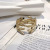 European and American Bracelet Women Wholesale Large Metal Fashion, Personalized and Exaggerated Irregular Branches Gold Plated Source Factory Ornament