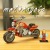 Compatible with Lego Building Blocks Harley Motorcycle Motorcycle Model Children Educational Assembly Toy Kawasaki Boys Gift