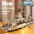 Compatible with Lego Aircraft Carrier Model Small Particle Building Blocks Children Educational Assembly Toys Boy Gift Wholesale