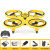 Yh222 Cross-Border Four-Axis Watch Aerial Photography Gesture Induction Vehicle Suspension Remote Control Toy Plane UFO