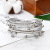 Cross-Border New Arrival Pearl PU Leather Bracelet Hot Accessories Amazon EBay Women's Diamond Bangle Bracelet Magnet