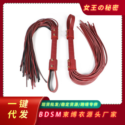 Foreign Trade Cross-Border SM Adjustment Pointer Sexy Sex Product Wholesale Loose Whip Racket SP Couple Sex an Engine of Torture Flirting Small Whip