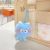 New Colorful Little Monster Plush Doll Pendant Cute Bow Cartoon Doll Ice Cream Keychain Ornaments