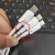 One-to-Three Fast Charge Data Cable Huawei Apple Android Charging Cable Fastcharger