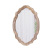 Supply Wholesale Printed Logo European Elegant Makeup Mirror Solid Wood Makeup Mirror Decorative Mirror Bathroom Mirror