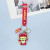 Creative Cartoon Three-Eye Monster Doll Keychain Wholesale New Bags Car Pendant Couple Key Chain in Stock