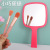 Large Hand-Hold Mirror Printable Logo Spatula-Shaped Makeup Mirror HD Gift Mirror Wholesale Fashion Beauty Small Mirror