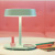 Dual-Purpose Led Table Lamp Makeup Mirror USB Charging Flip Bedside Dormitory Lamp Storage Makeup Mirror Cross-Border
