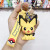 New Cartoon Pokemon Pikachu Keychain Anime Pokémon Car Shape School Bag Key Ornament
