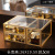 Storage Box Table Top Glass Non-Acrylic Home Lip Lacquer Brush Bucket Finishing Skin Care Dressing Table Storage Rack