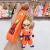 New 2 Generation Dragon Ball Keychain Pendant Creative Wukong Doll Bag Car Pendant Key Chain Wholesale