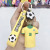 New World Cup Soccer Uniform Jersey Keychain 3D Epoxy Creative Football Suit Pendant Hanging Ornament Gift Wholesale